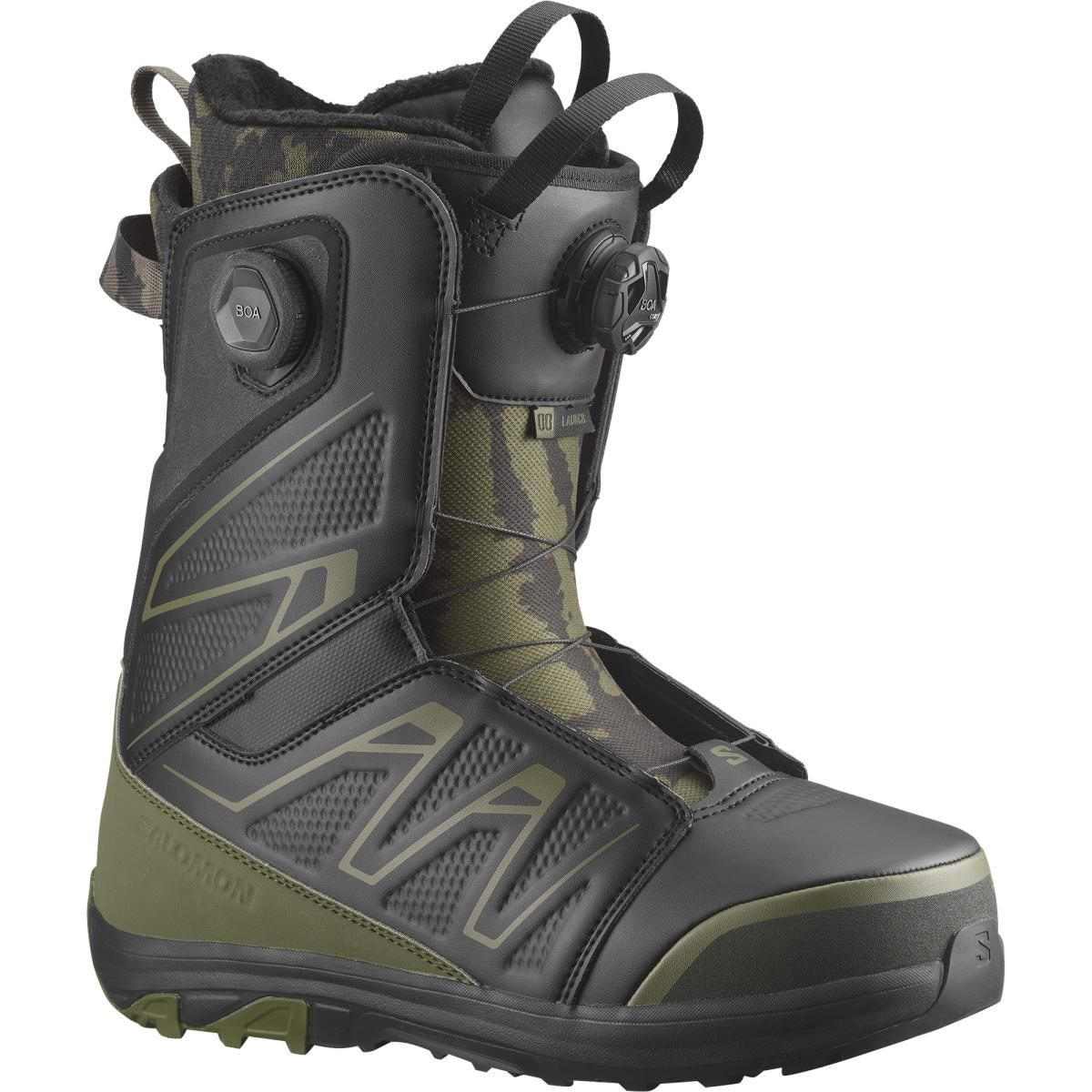 Salomon Launch BOA SJ Black/Olive