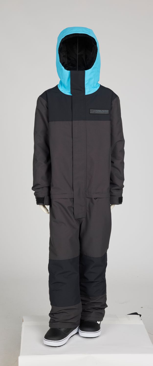 Airblaster Youth Freedom Suit Vintage Black