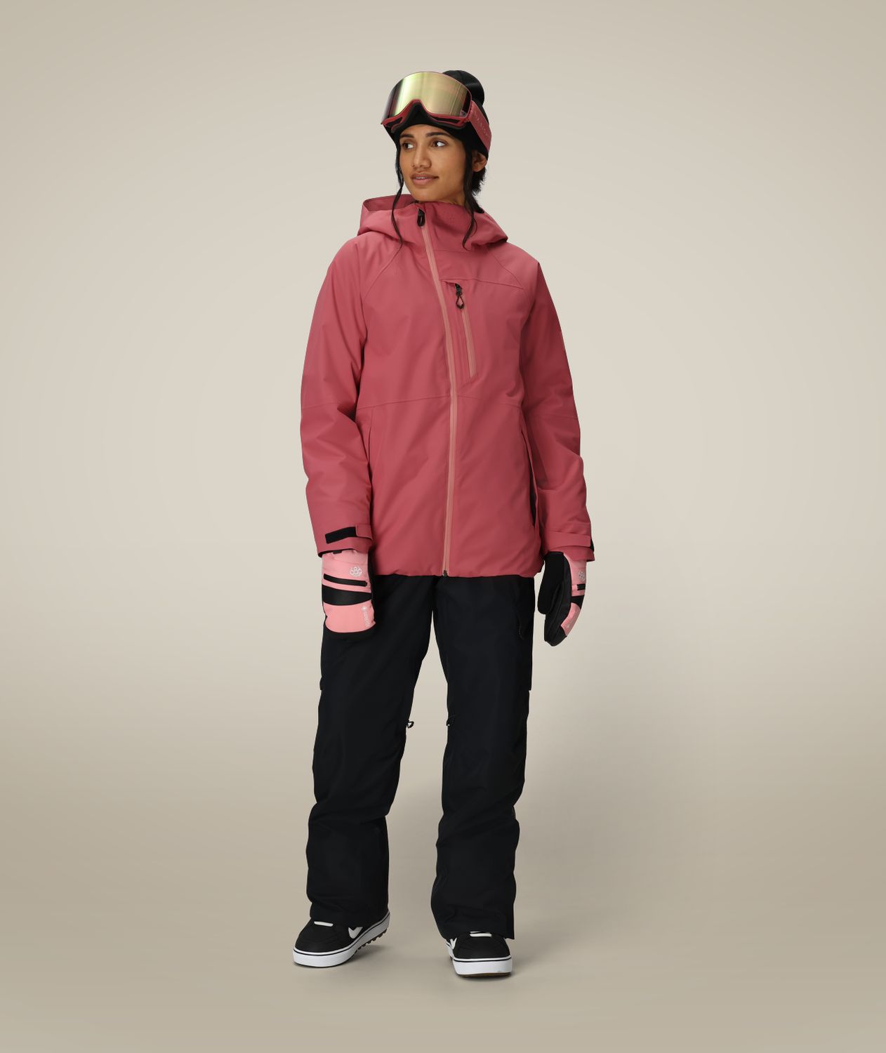 686 Wmns Hydra Thermograph Jkt Rosewood