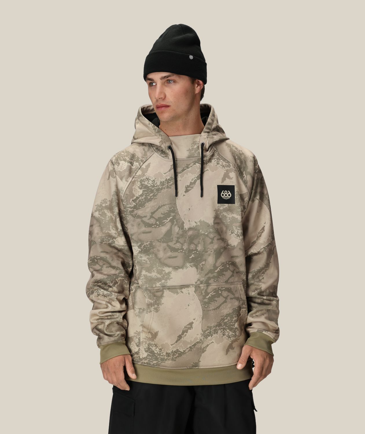 686 Bonded Hoody Limestone Hemi