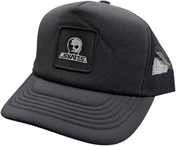 Skull Mesh Trucker Cap Patch