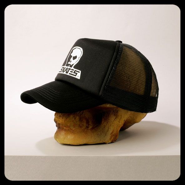 Skull Foam Mesh Trucker Large Logo