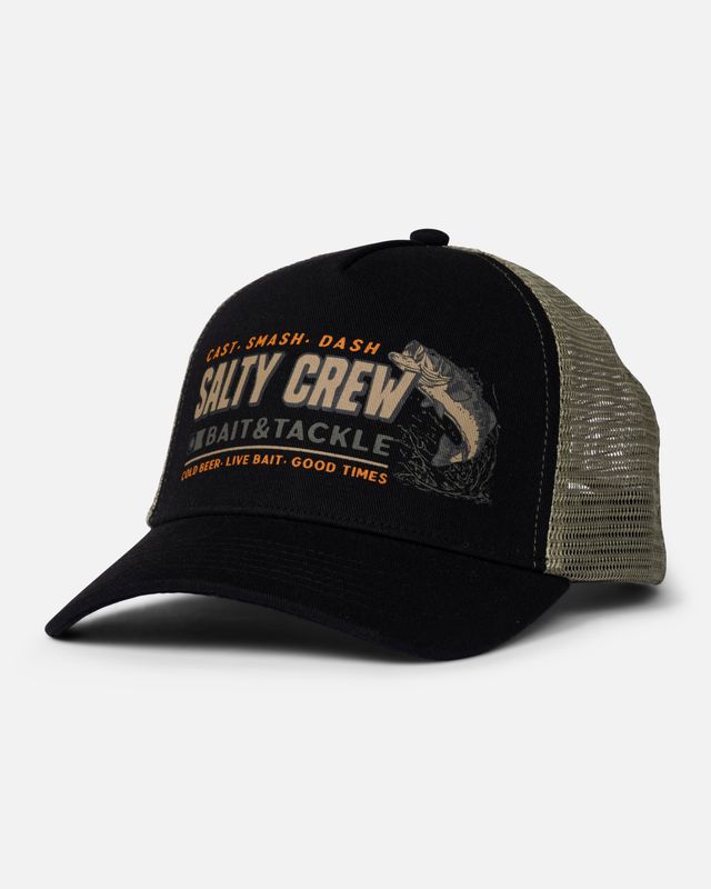 Salty Crew Live Bait Trucker Black