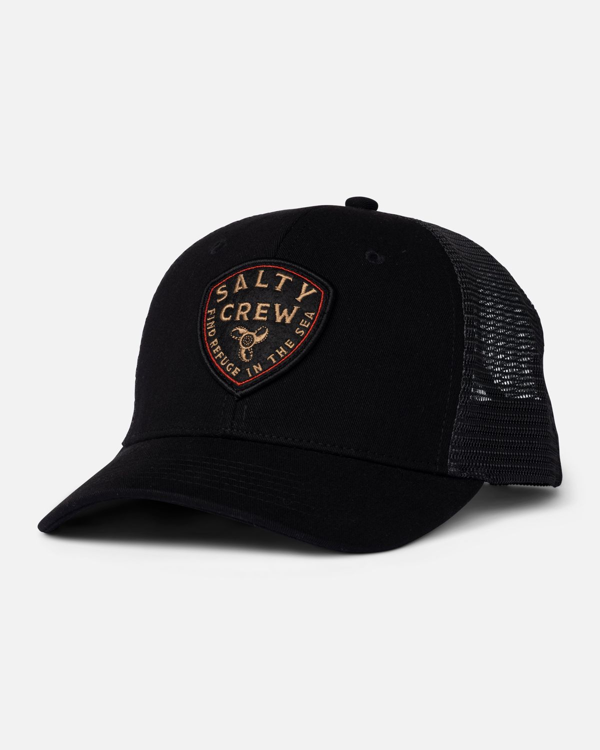 Salty Crew Rotor Trucker Black
