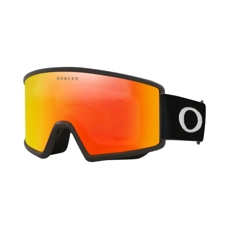Oakley TARGET LINE M Matte Black W/ Fire Iridium &amp; Persimon