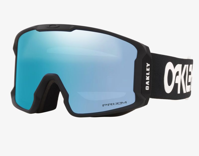 OAKLEY LINE MINER L FACTORY PILOT BLACK W/ PRIZM SNOW SAPHIRE