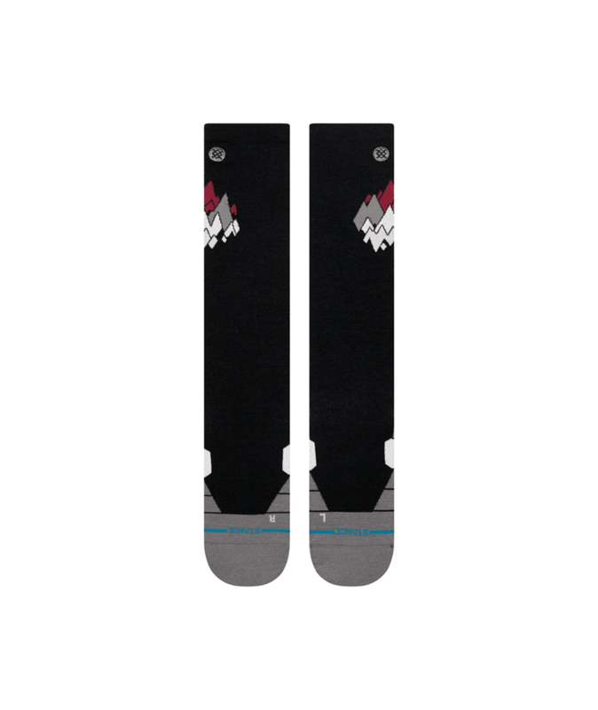 Stance Snow Peaks Black