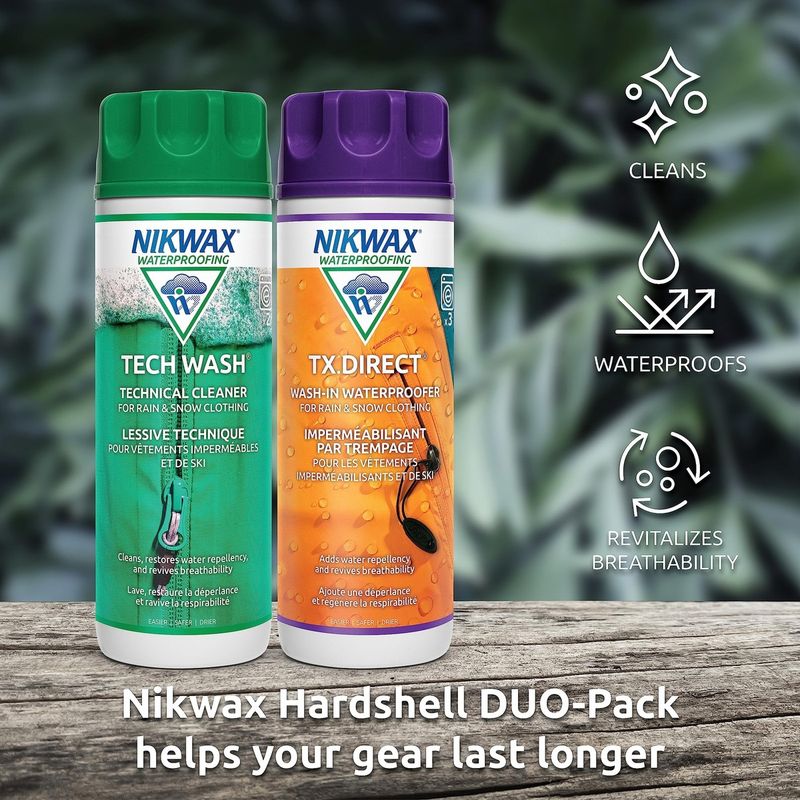 NikWax Hardshell Duo Pack 300ml