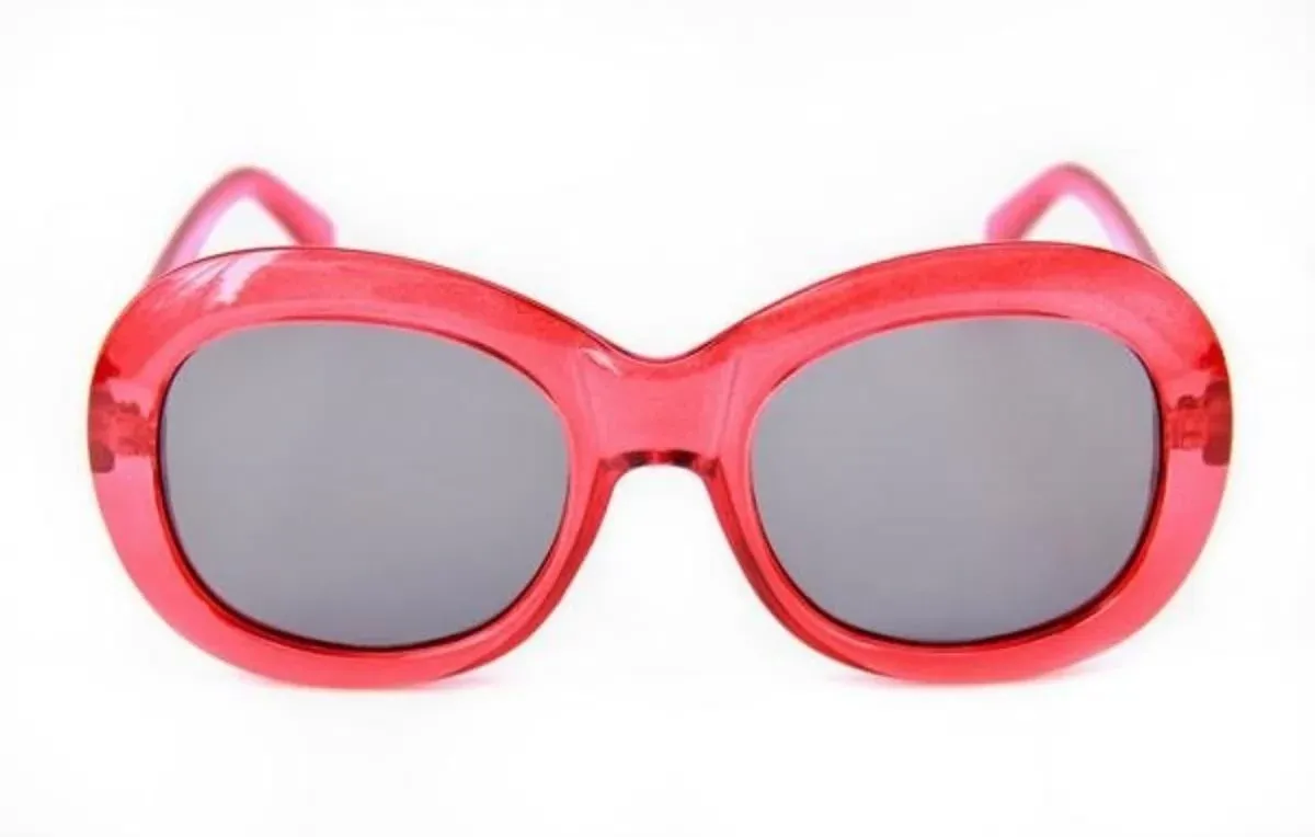 HAPPY HOUR - BIKINI BEACH (CLEAR RED/BLACK LENS)
