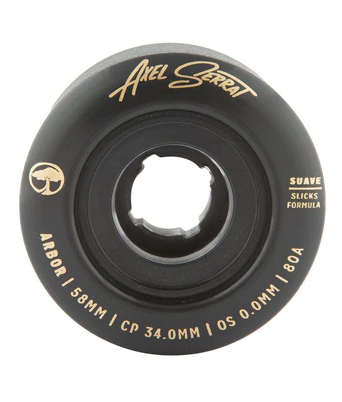 Arbor Wheels Suave Axel Serrat 80a 58mm Blk