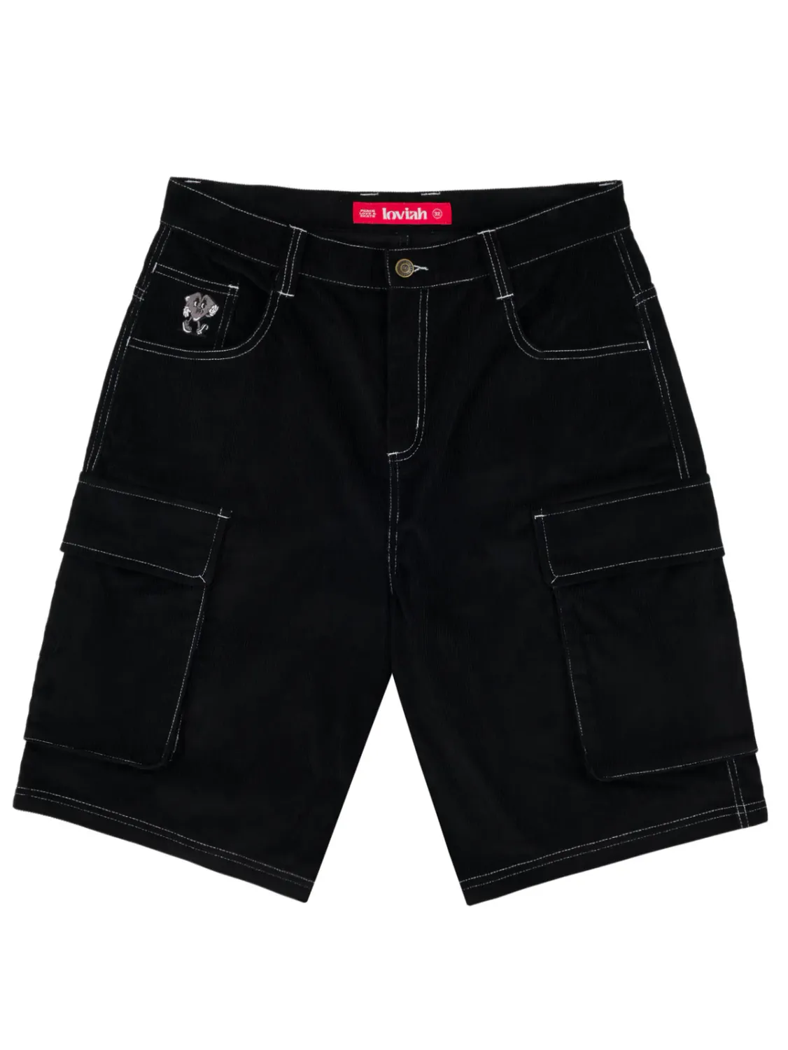 Loviah Trooper Corduroy Short Blk