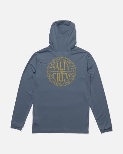 GLOBAL HOOD SUNSHIRT, Color: PILOT BLUE, Size: S