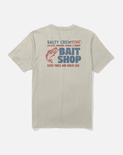 BAIT SHOP SS TEE, Color: BONE, Size: S