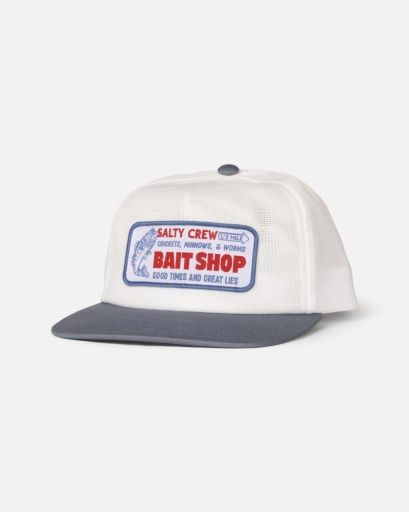 BAIT SHOP TRUCKER, Color: OFF WHITE, Size: 1Sz