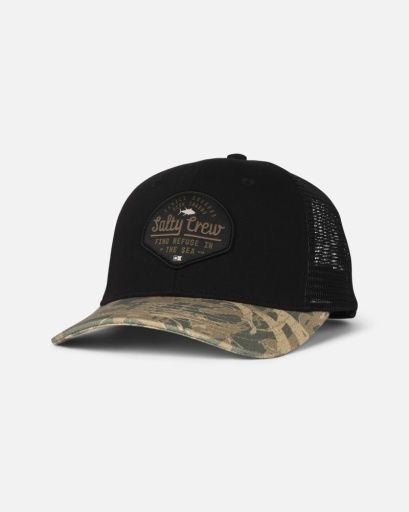 BORDER TRUCKER, Color: BLACK CAMO, Size: 1Sz