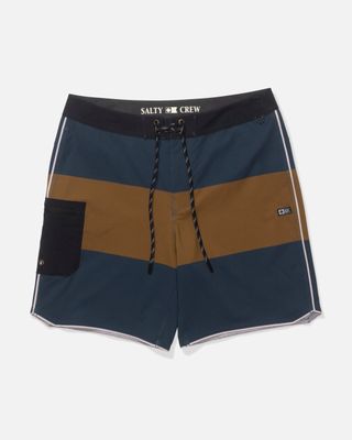 CREW STRIPE BOARDSHORT