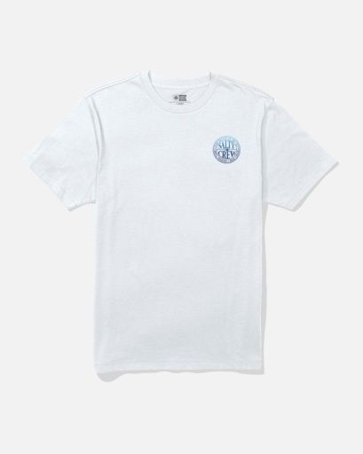 GLOBAL SS TEE, Color: WHITE, Size: S