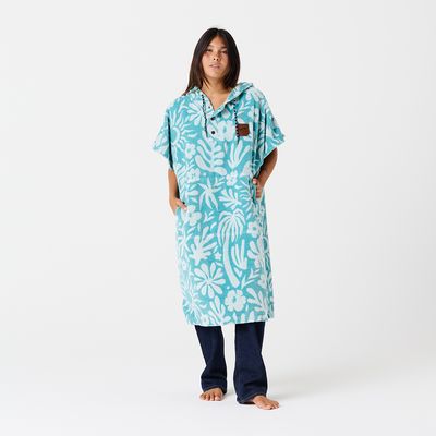 Slowtide Sunny Poncho Sky Blue