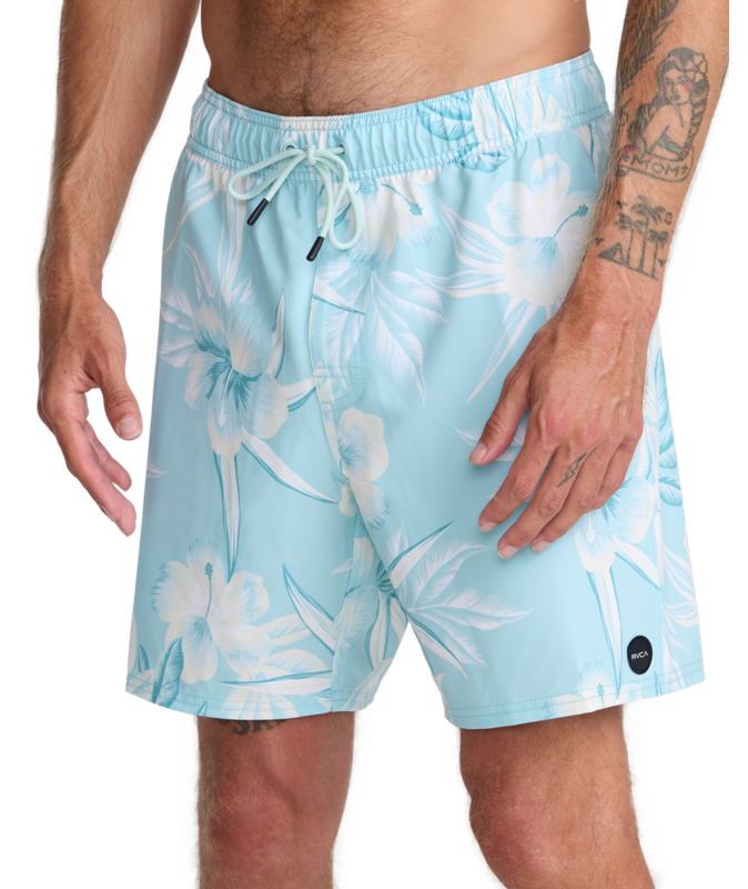 RVCA VA Elastic Short Blue Haze