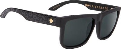 Spy DISCORD "Slayco" Matte Black Leopard Happy Gray Green