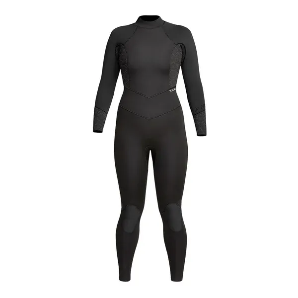 WOMENS AXIS BACK ZIP 4/3MM