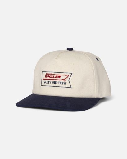 WHALER SNAPBACK, Color: OFF WHITE, Size: 1Sz