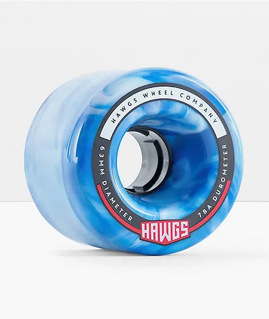 Landyachtz 63mm Fatty Hawgs Blue 78a