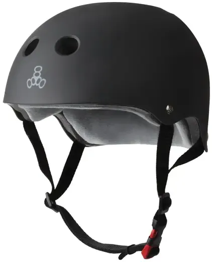 TRIPLE 8 CERTIFIED SWEATSAVER  BLACK MATTE MED