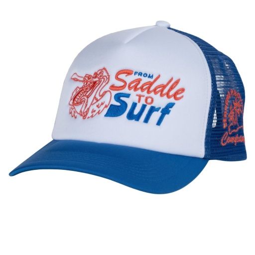 SADDLE TO SURF HAT, Color: BLUE, Size: OS