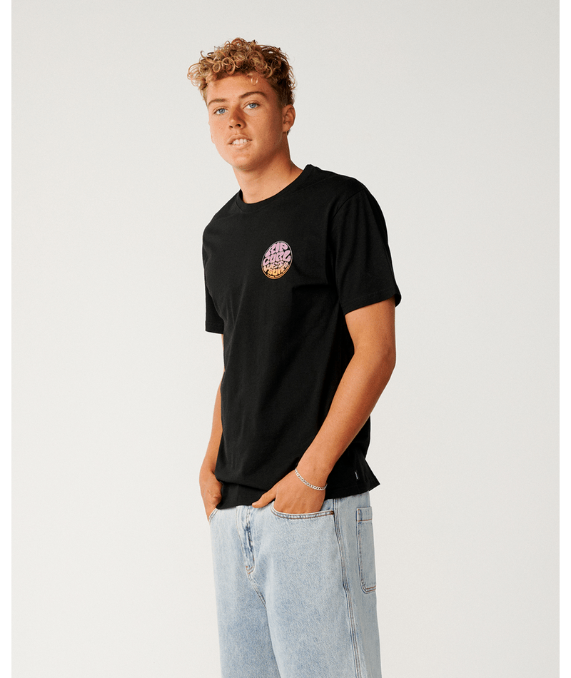 Rip Curl Wettie Passage Icon Tee BLK