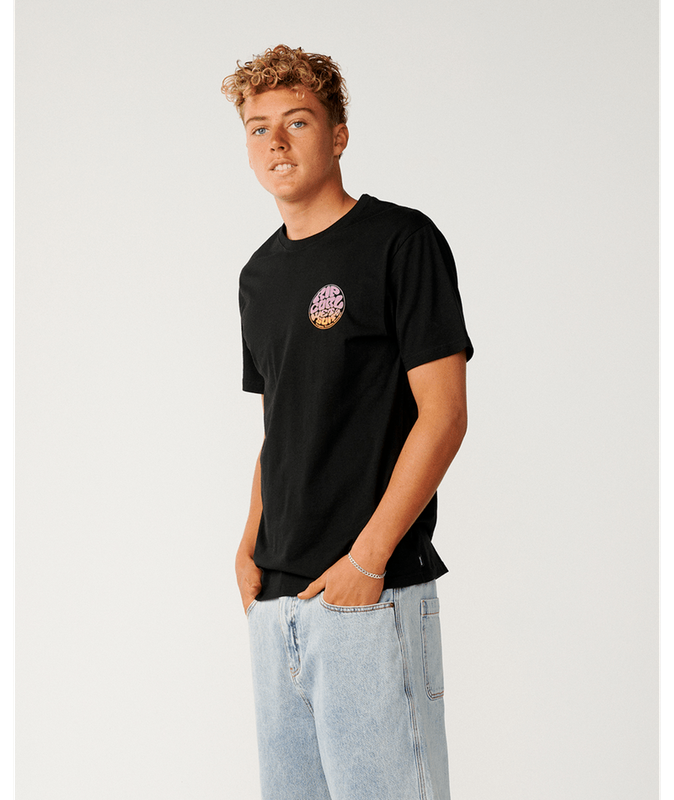 Rip Curl Wettie Passage Icon Tee BLK