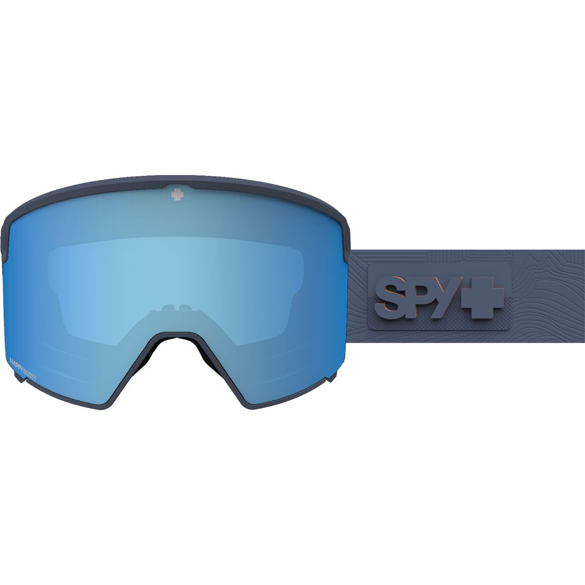 Spy Crosspoint Navy Sea Of Peaks Happy Boost Ice Blue Mirror/Happy Boost LL Coral