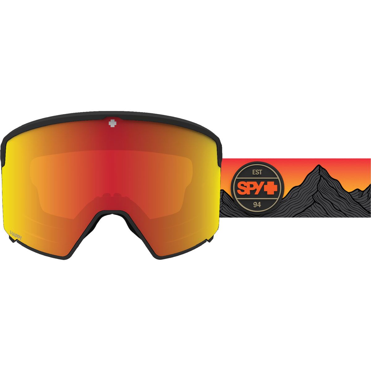 Spy Crosspoint MTN Scape Dusk Orange Happy Bronze Red Mirror/Happy LL Pink