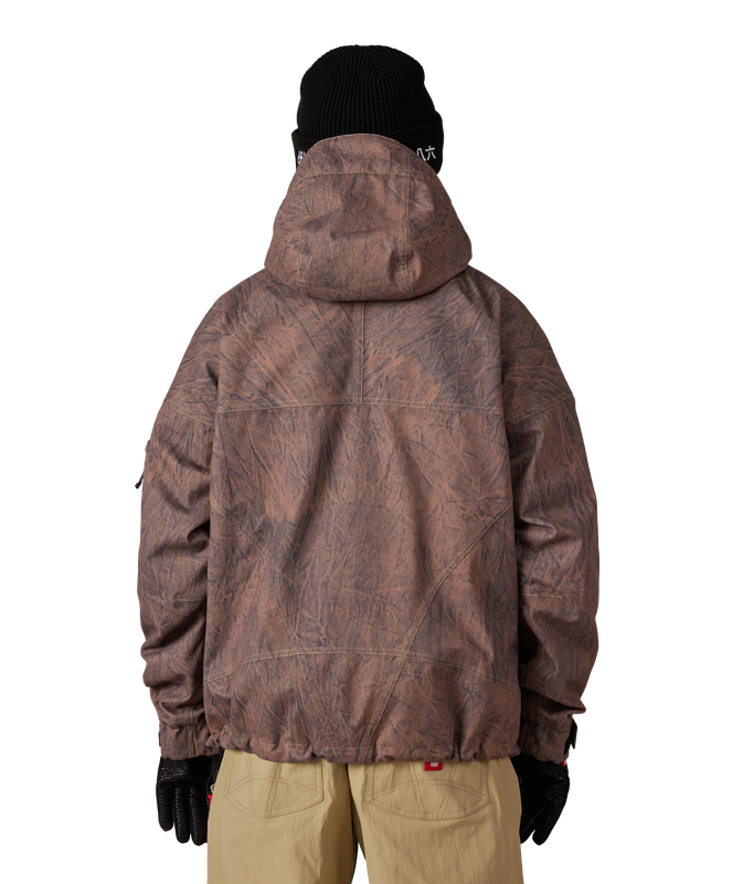 686 Dojo Jacket Brown Crinkle