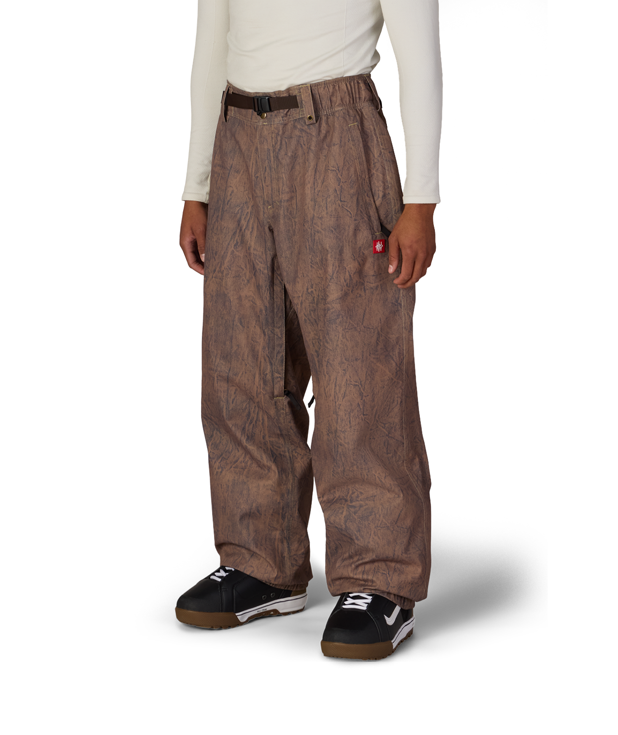 686 Dojo Pant Brown Crinkle