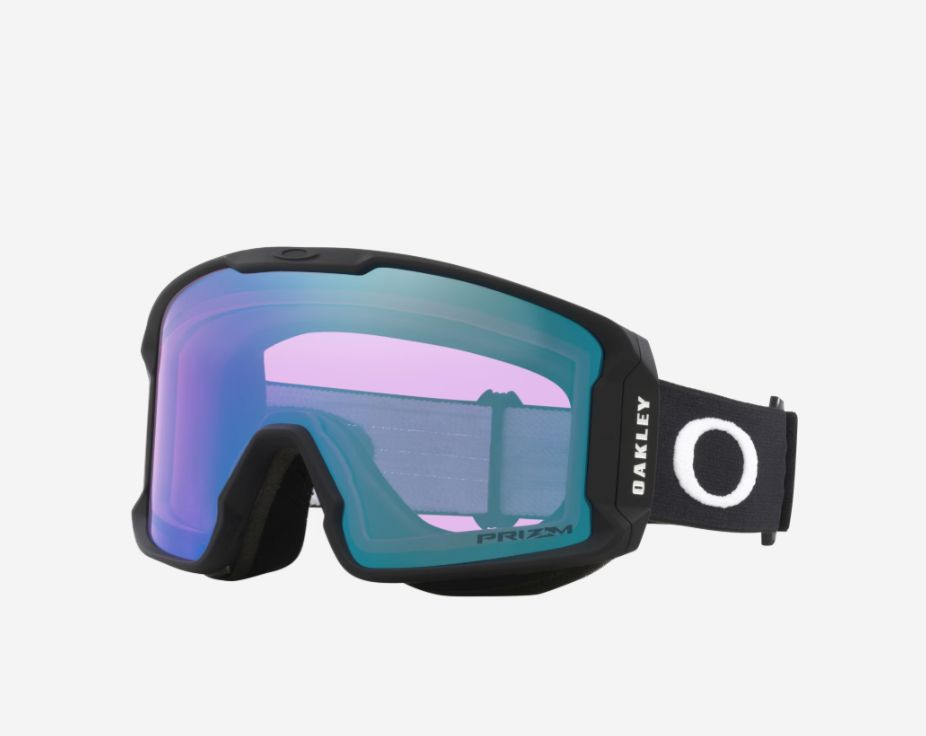 Oakley LINE MINER M Matte Black W/ Prizm Snow Iced Iridium