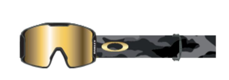 Oakley LINE MINER L Gold Camo W/ PRIZM 24K GOLD