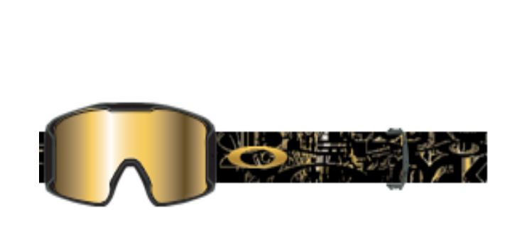 Oakley Line Miner L Gold Ghost Prizm 24K