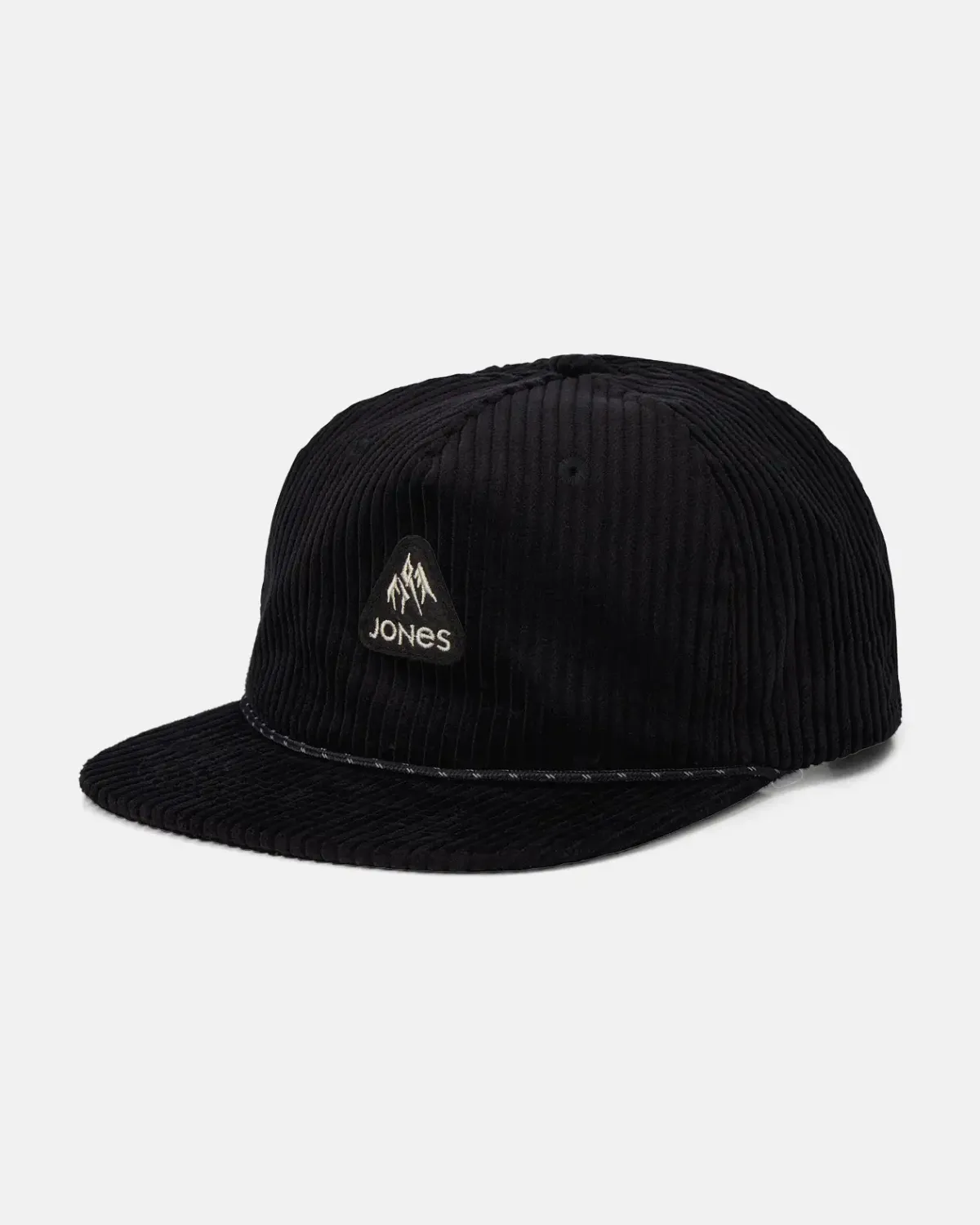 Jones Cap Fresh Organic Cord Black