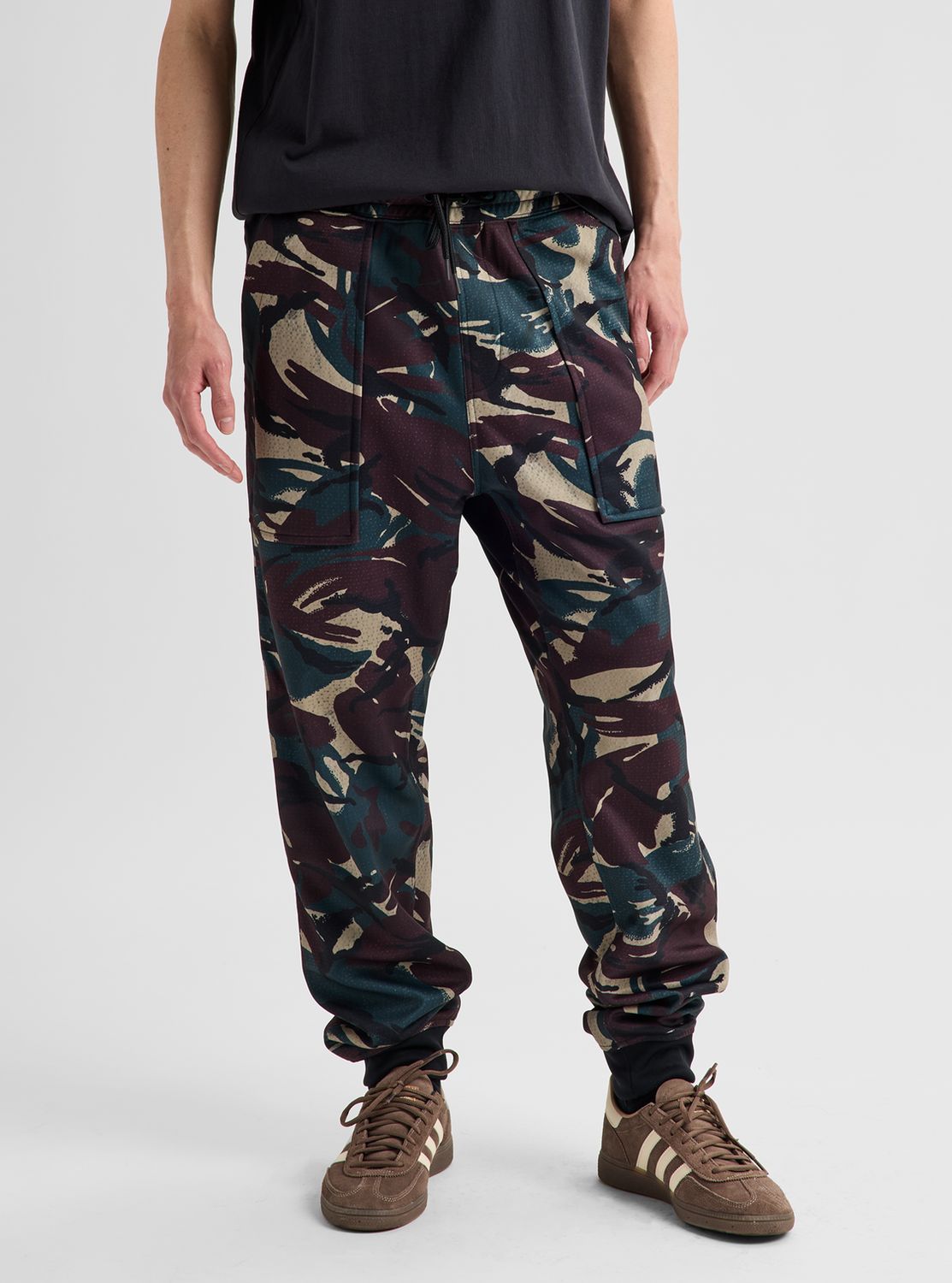 Burton Oak Fleece Pants Seersucker Camo