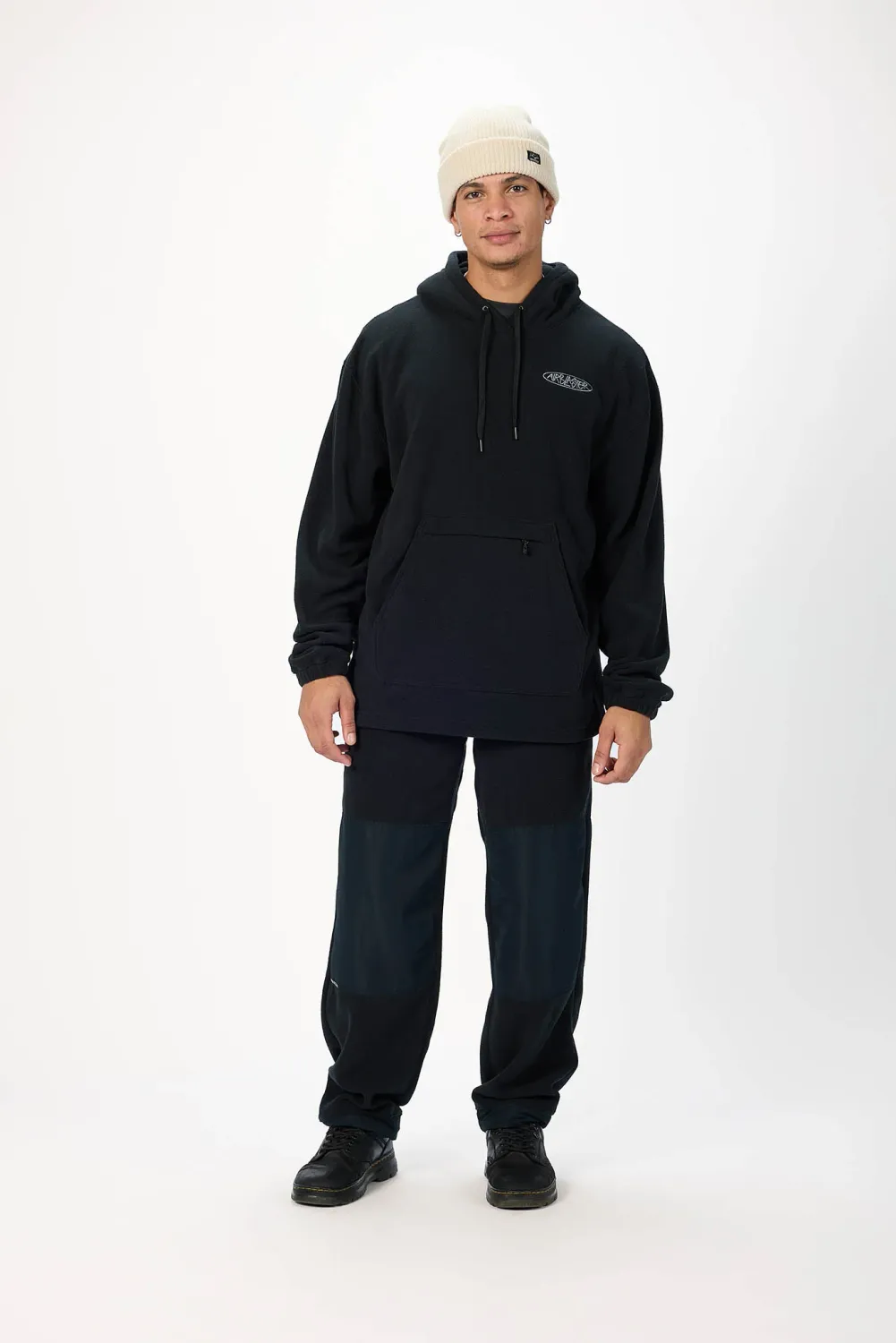 Airblaster Fleece Hoodie Black