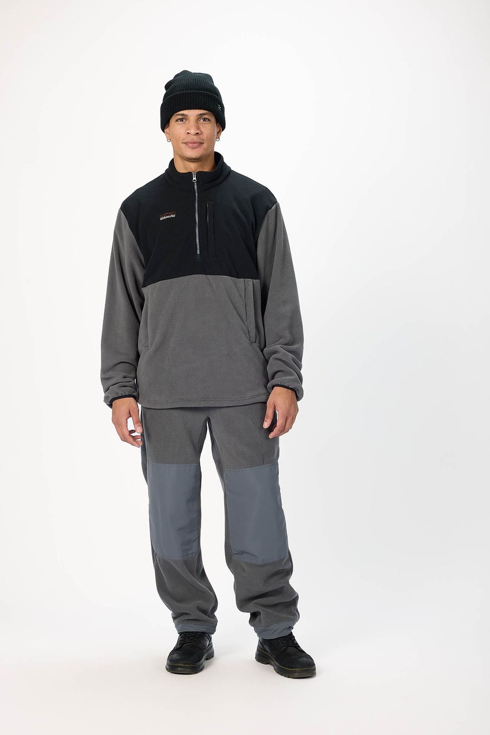 Airblaster Fleece Half Zip Shark