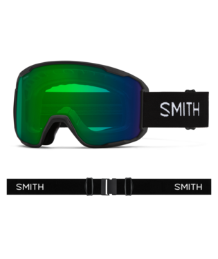 Smith Preview Black Evryday Green Mirror