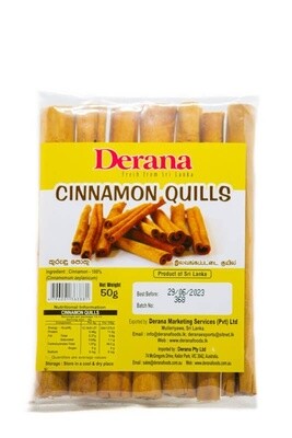 Derana Cinnamon Quils - 50g