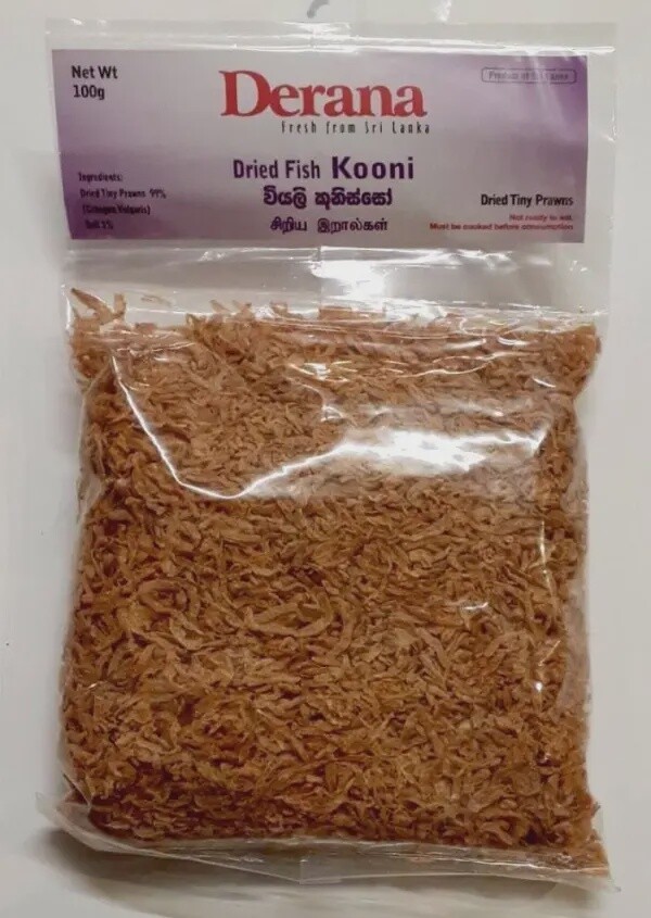 Derana Dried Kooni Fish 100g