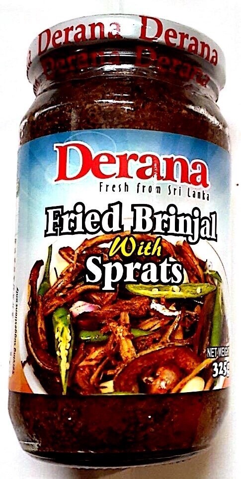 Derana Fried Brinjol with Sprats 325g