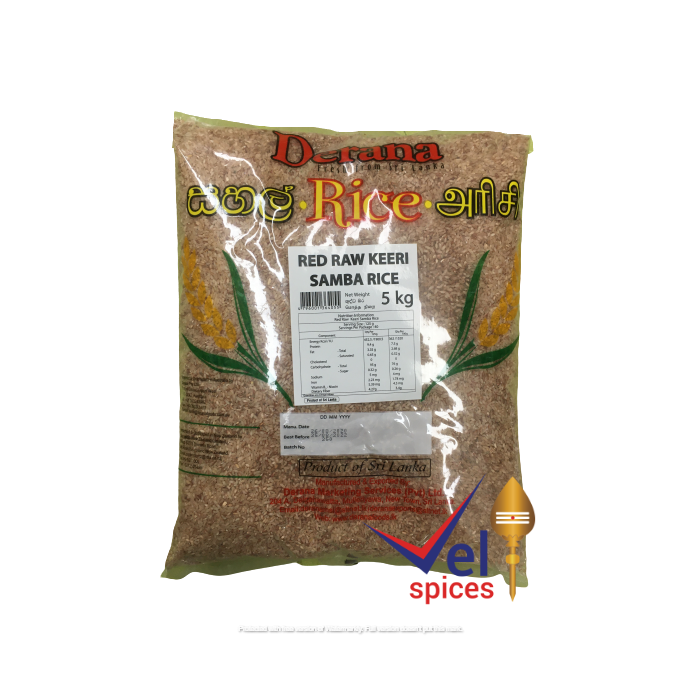 Derana Red Raw Keeri Samba 5kg