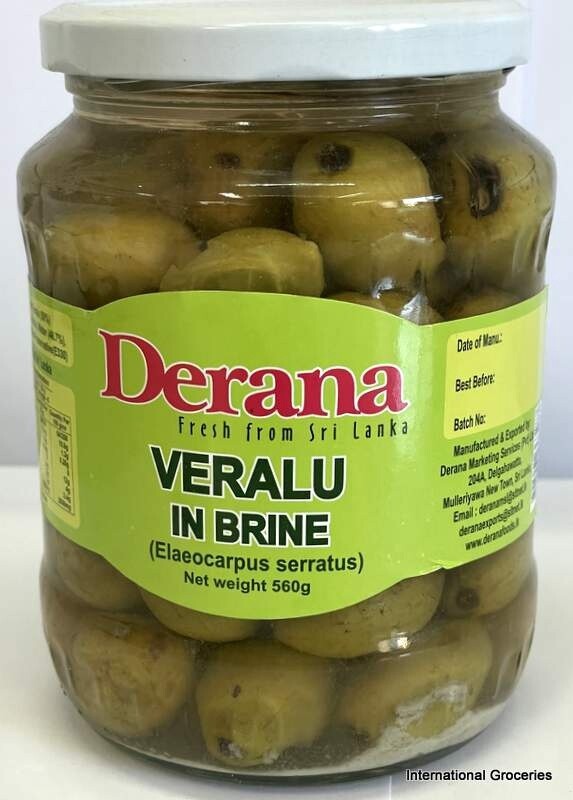 Derana Veralu in Brine 560g