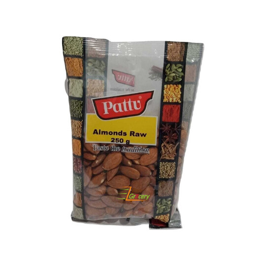 Almonds Raw 250g Pattu