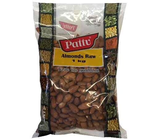 Almonds Raw 1kg Pattu